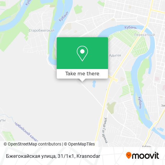 Бжегокайская улица, 31/1к1 map