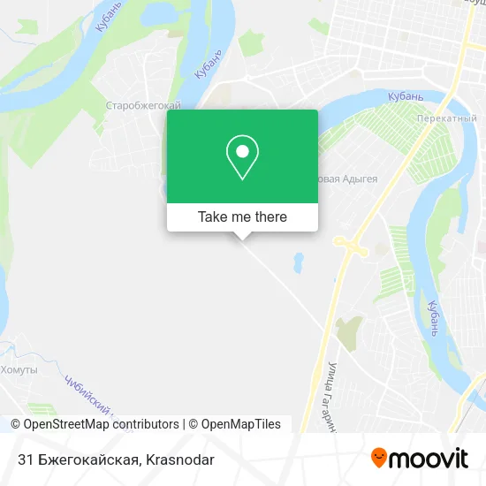 31 Бжегокайская map