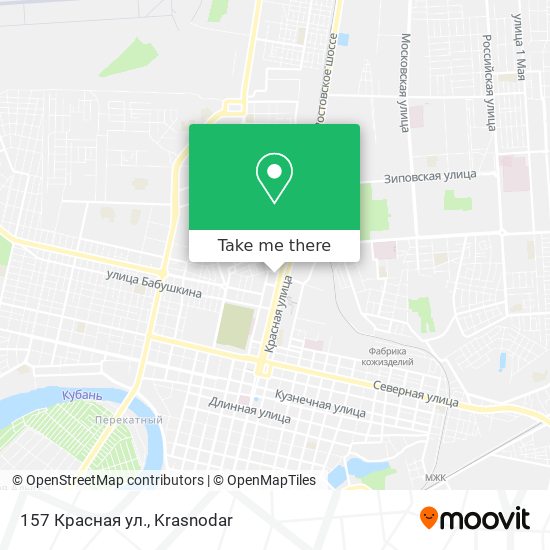 157 Красная ул. map