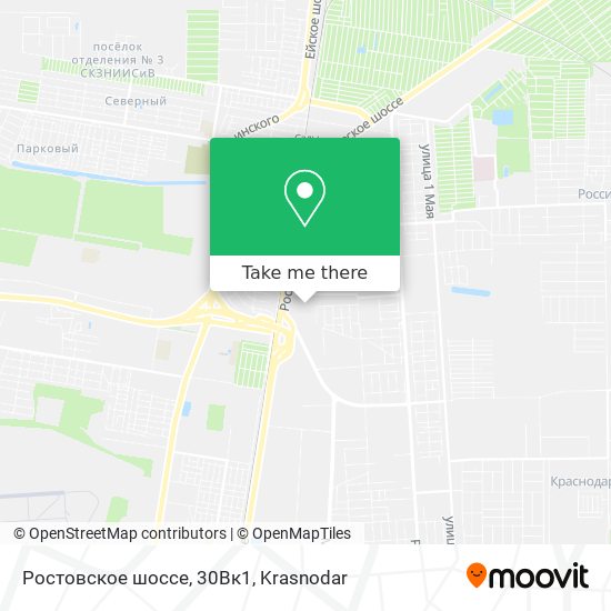 Ростовское шоссе, 30Вк1 map