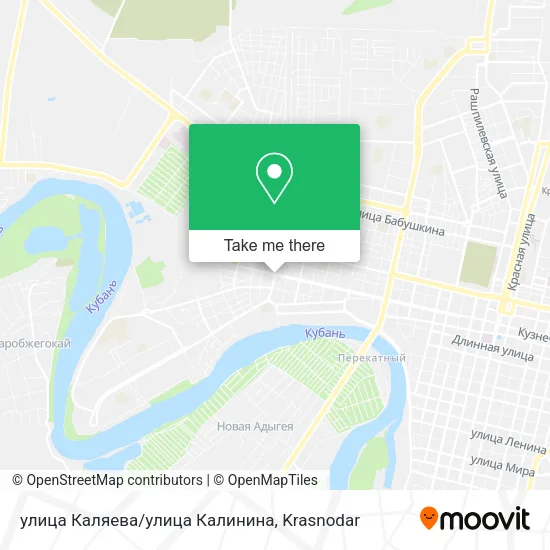 улица Каляева/улица Калинина map