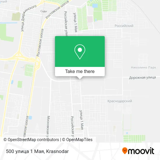 500 улица 1 Мая map