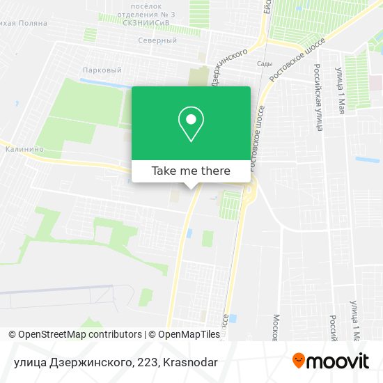 улица Дзержинского, 223 map