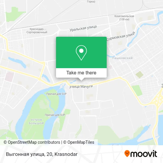 Выгонная улица, 20 map