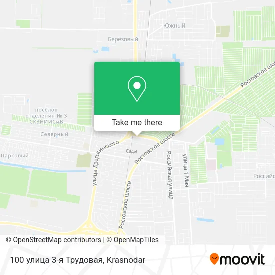 100 улица 3-я Трудовая map