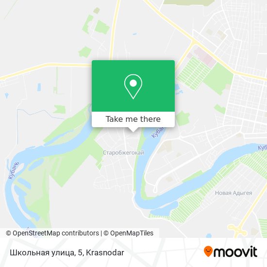 Школьная улица, 5 map