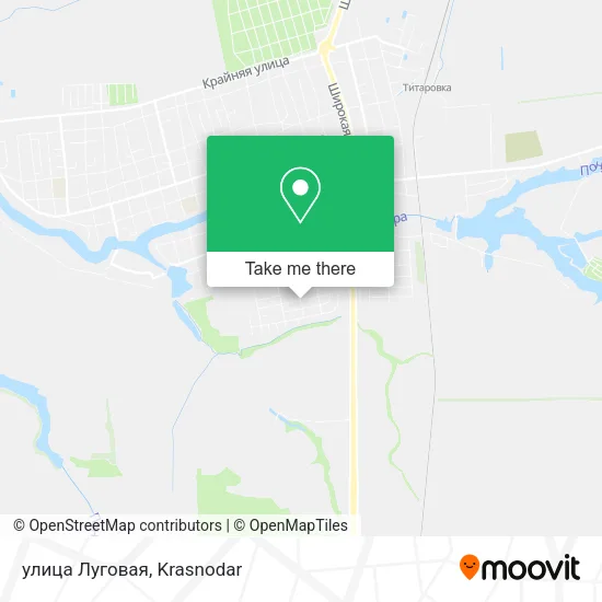 улица Луговая map