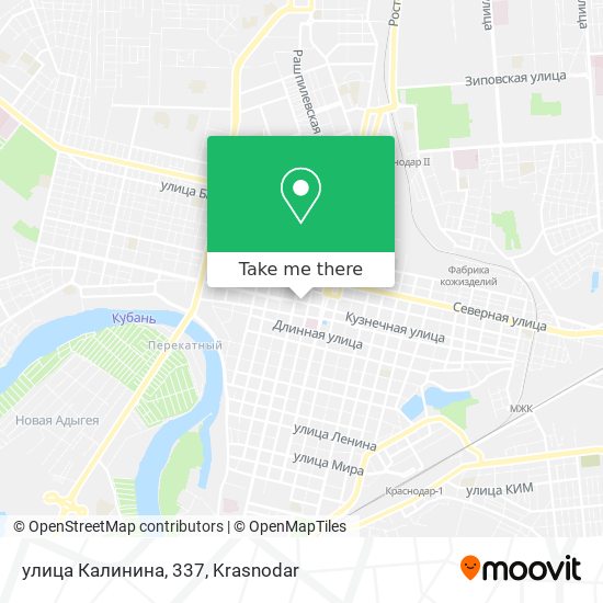 улица Калинина, 337 map