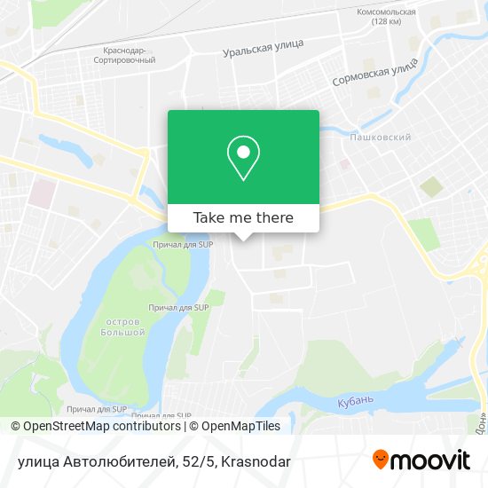 улица Автолюбителей, 52/5 map