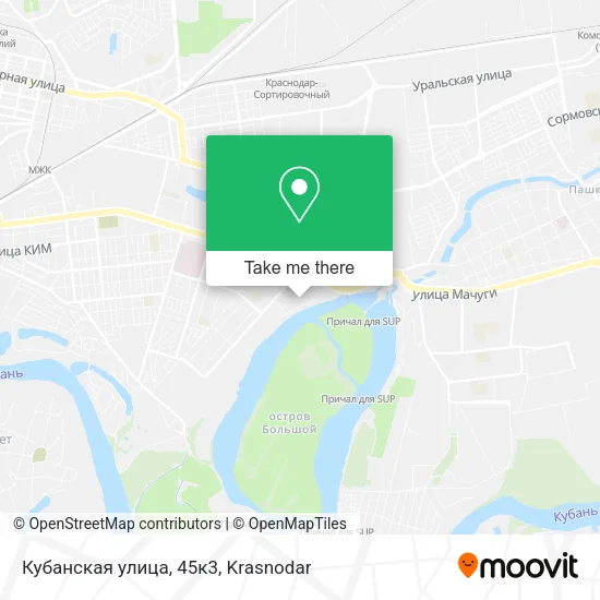 Кубанская улица, 45к3 map