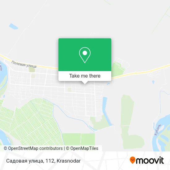 Садовая улица, 112 map