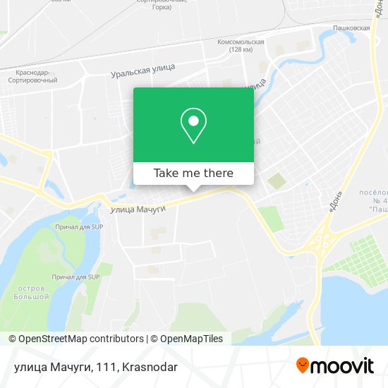 улица Мачуги, 111 map