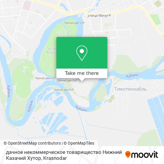 дачное некоммерческое товарищество Нижний Казачий Хутор map