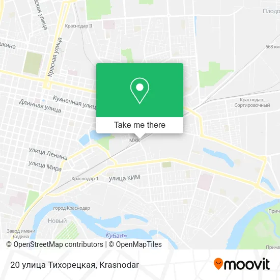 20 улица Тихорецкая map