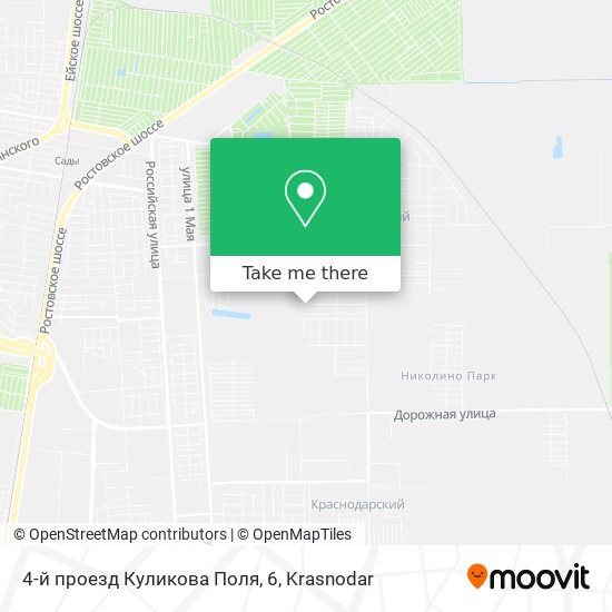 4-й проезд Куликова Поля, 6 map
