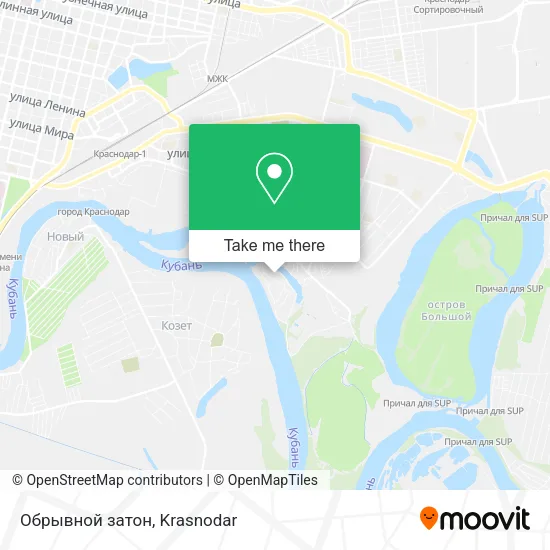 Обрывной затон map