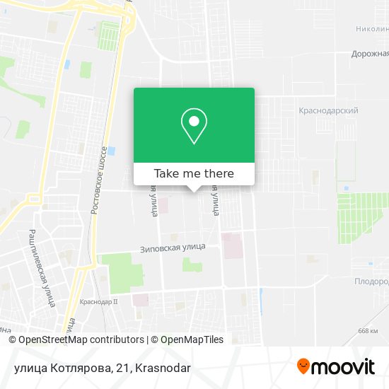 улица Котлярова, 21 map