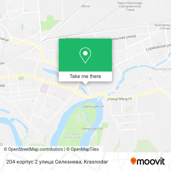 204 корпус 2 улица Селезнева map