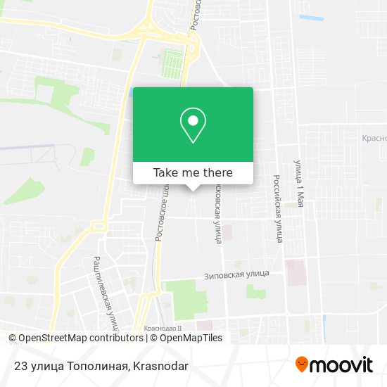 23 улица Тополиная map