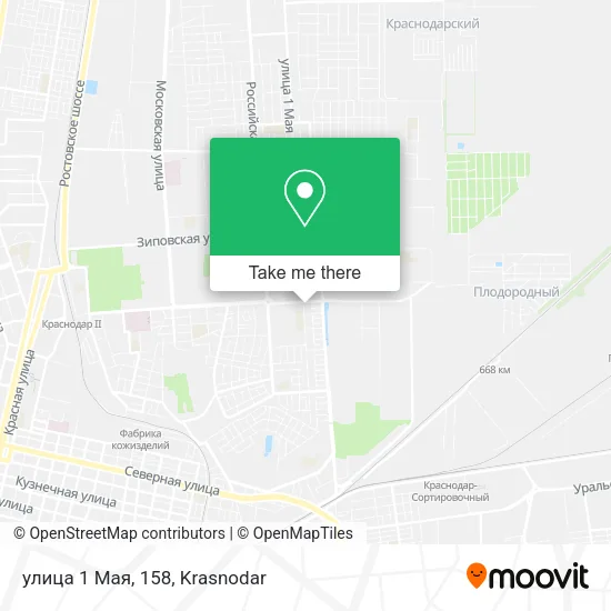улица 1 Мая, 158 map