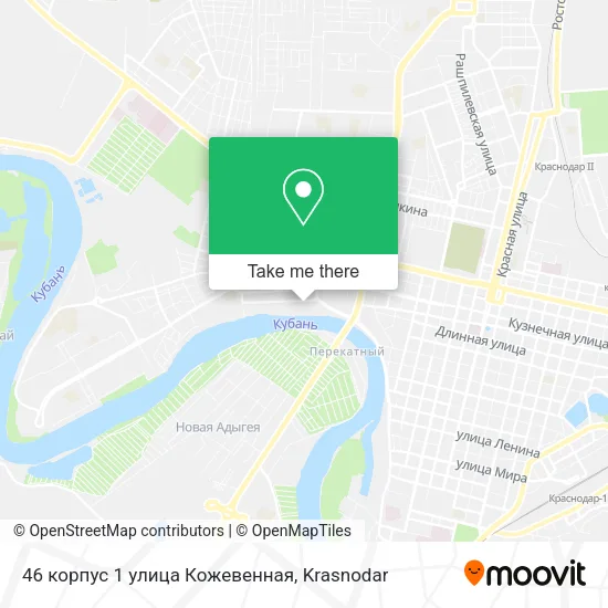 46 корпус 1 улица Кожевенная map