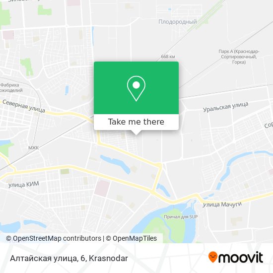 Алтайская улица, 6 map