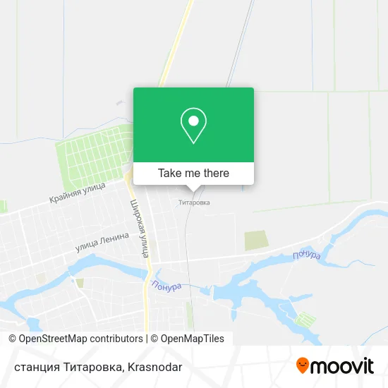 станция Титаровка map