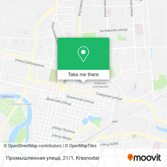 Промышленная улица, 21/1 map