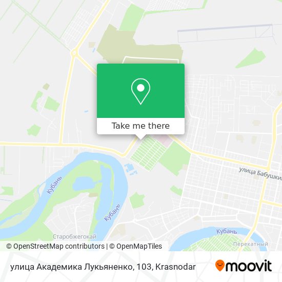 улица Академика Лукьяненко, 103 map