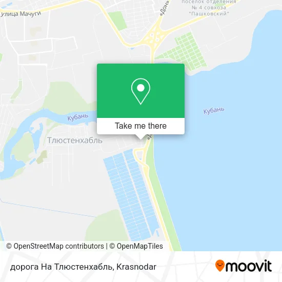 дорога На Тлюстенхабль map