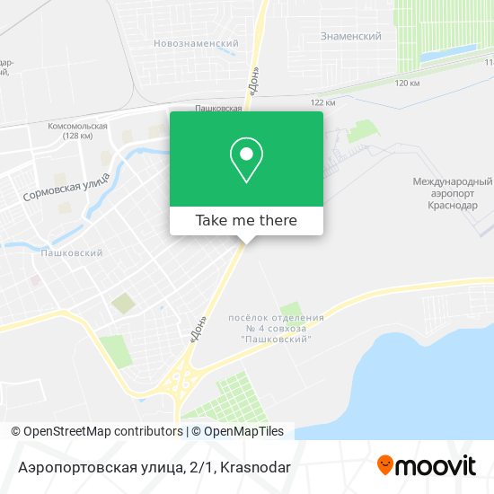 Аэропортовская улица, 2/1 map