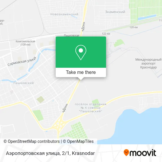 Аэропортовская улица, 2/1 map