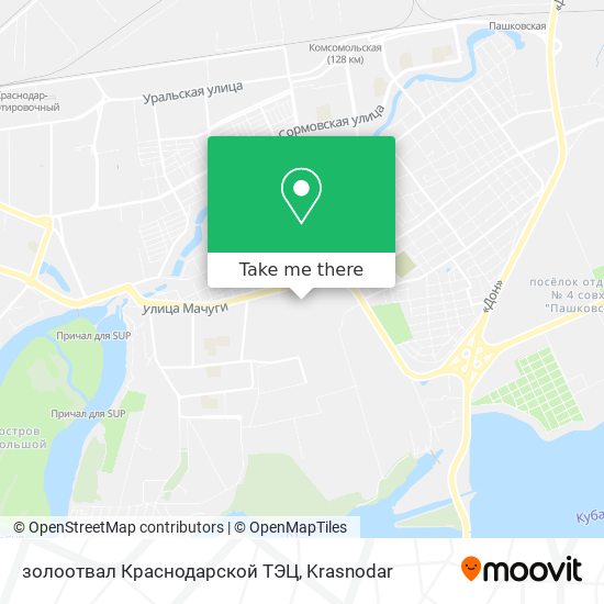 золоотвал Краснодарской ТЭЦ map