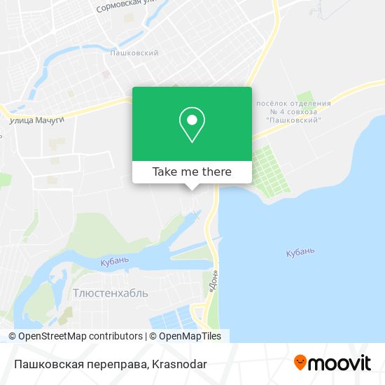 Пашковская переправа map
