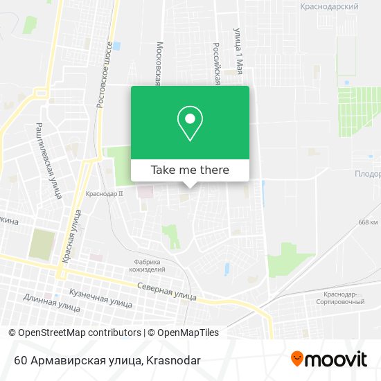 60 Армавирская улица map