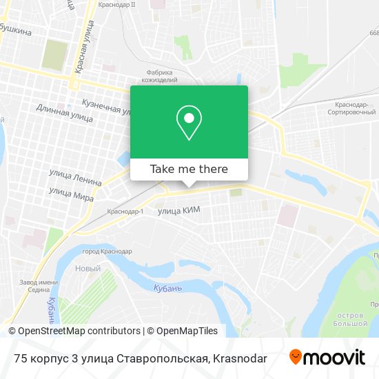 75 корпус 3 улица Ставропольская map