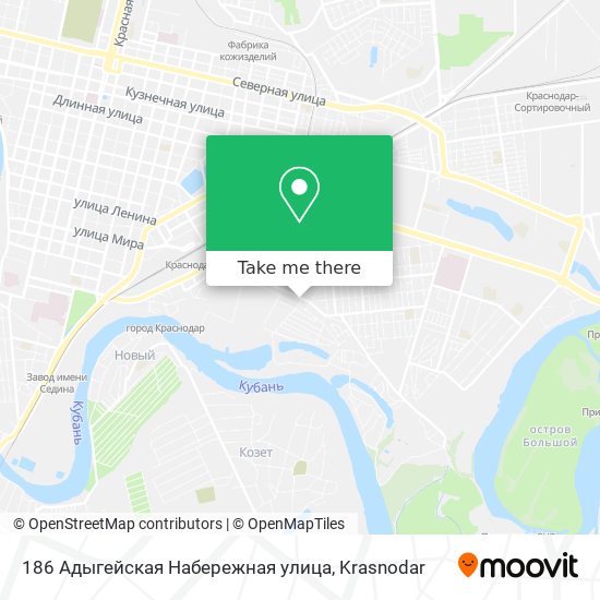 186 Адыгейская Набережная улица map
