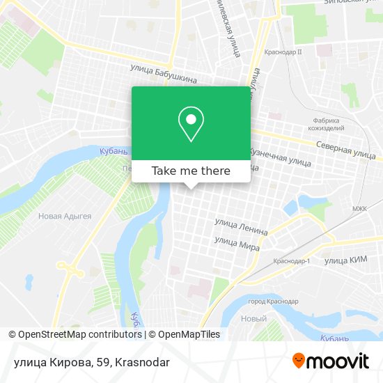 улица Кирова, 59 map