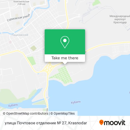 улица Почтовое отделение № 27 map