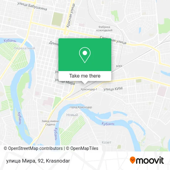 улица Мира, 92 map