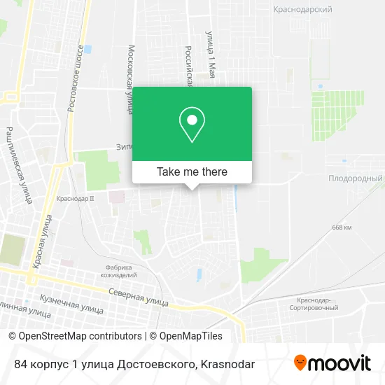 84 корпус 1 улица Достоевского map