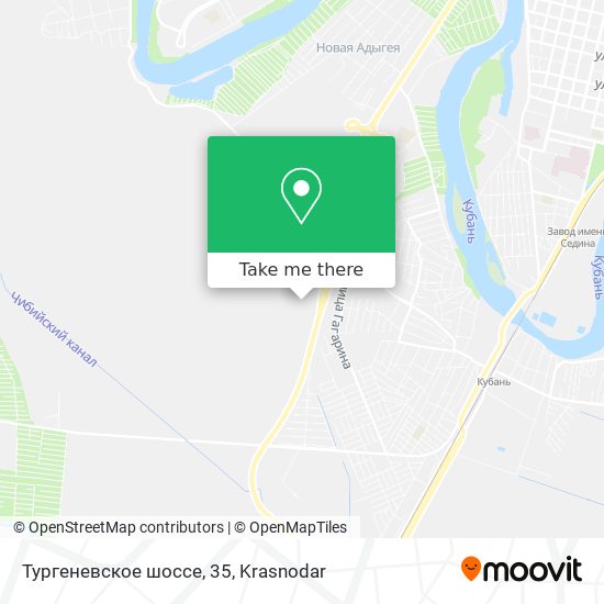 Тургеневское шоссе, 35 map