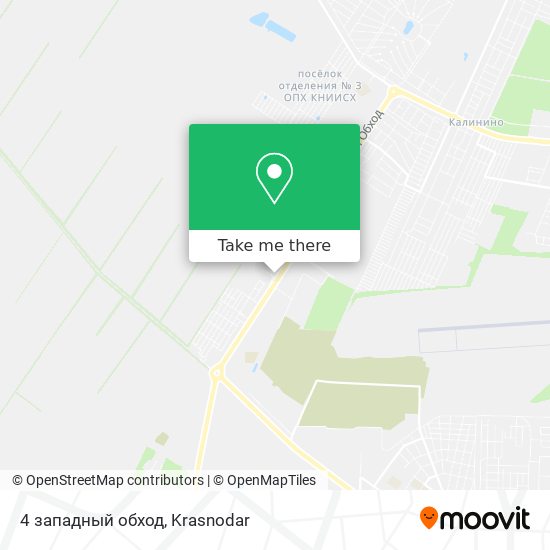4 западный обход map