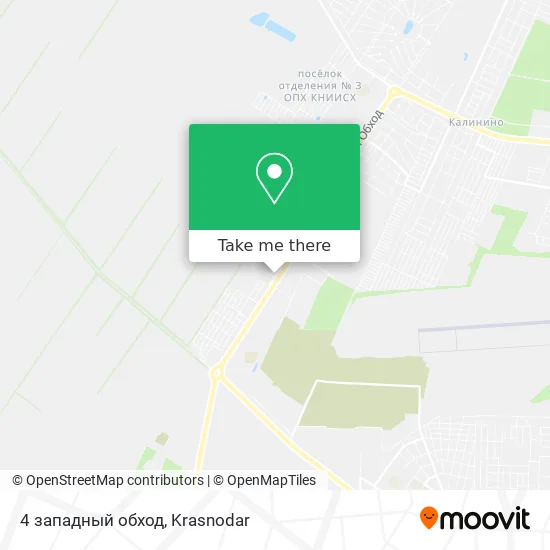 4 западный обход map
