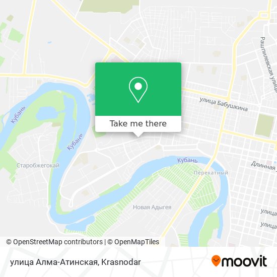 улица Алма-Атинская map