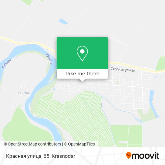 Красная улица, 65 map