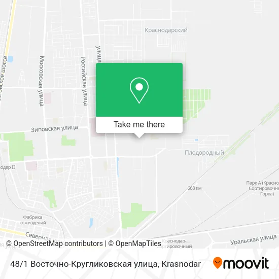 48 / 1 Восточно-Кругликовская улица map