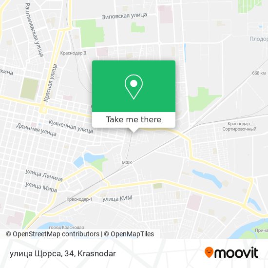 улица Щорса, 34 map