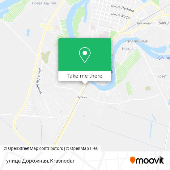 улица Дорожная map
