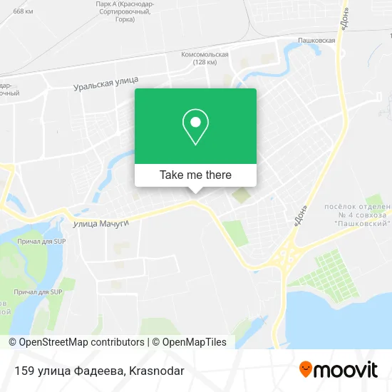 159 улица Фадеева map